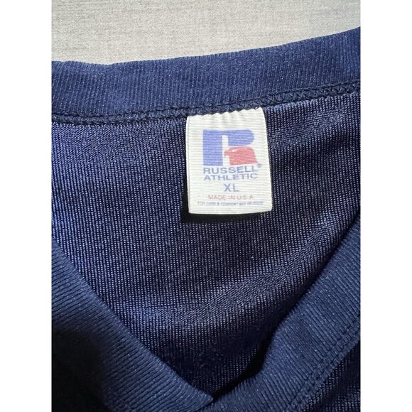 Vintage Russell Athletic '90s Penn State Mesh Football Jersey XL Blue USA - Picture 6 of 16
